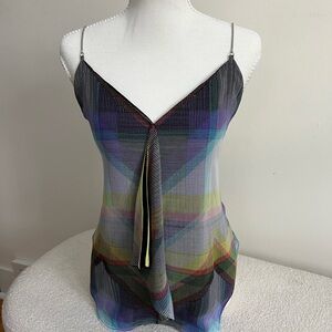 RACHEL Rachel Roy Multicolor Striped Camisole